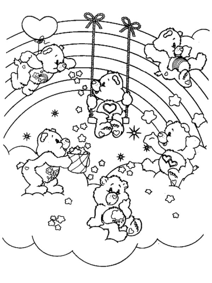 Care Bear Coloring Page