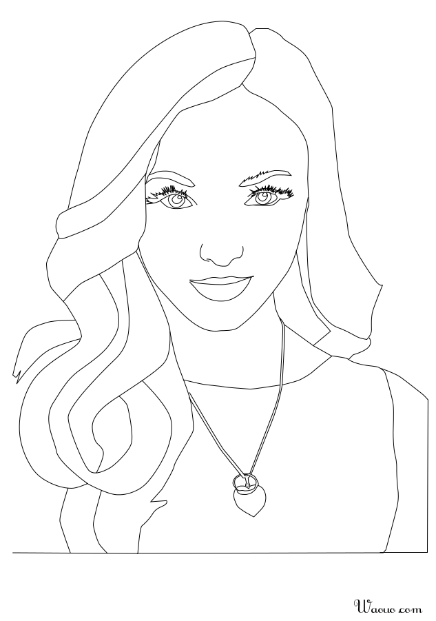 Dove Cameron Pages Coloring Pages
