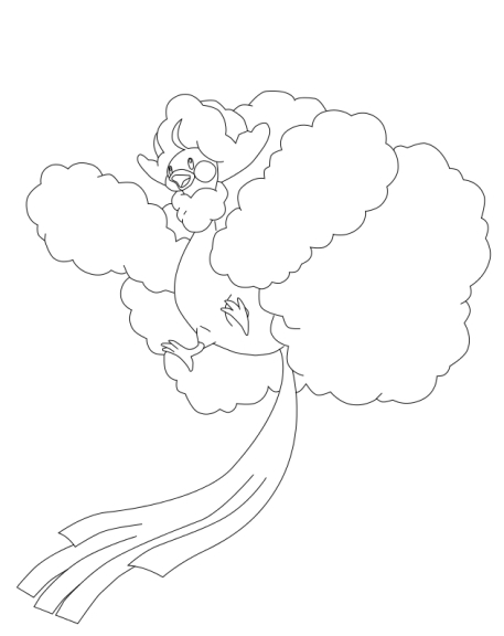 Coloriage Mega-Altaria