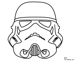 Coloriage Stormtrooper