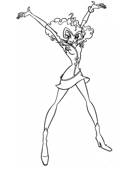 Stormy Trix Coloring Page