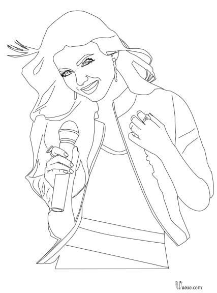 Coloring page Victorious