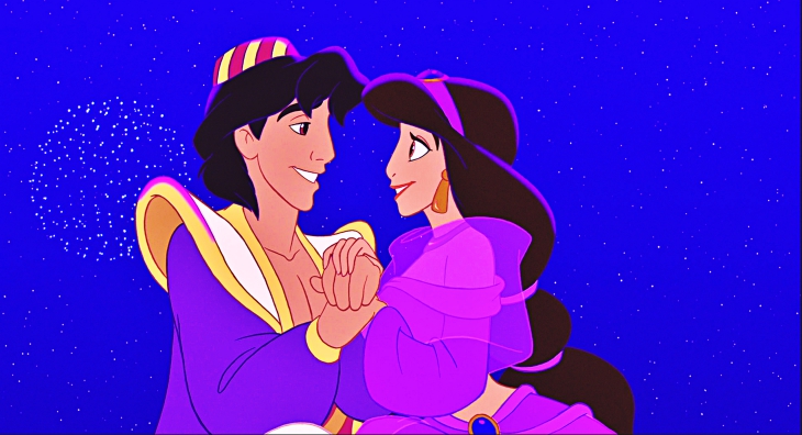 Jasmine and Aladdin