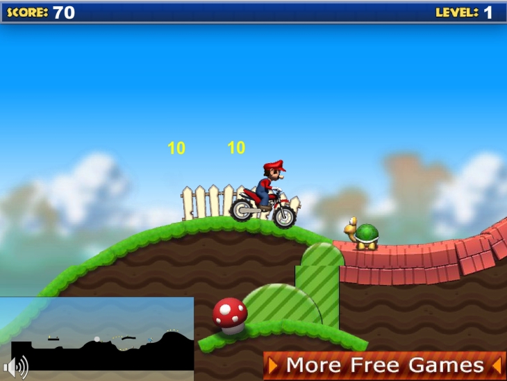 Mario moto bike