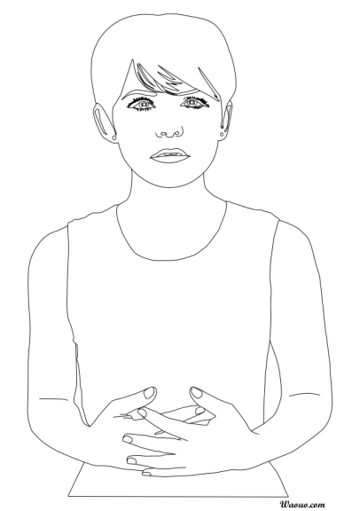 Snow White Coloring Page OUAT