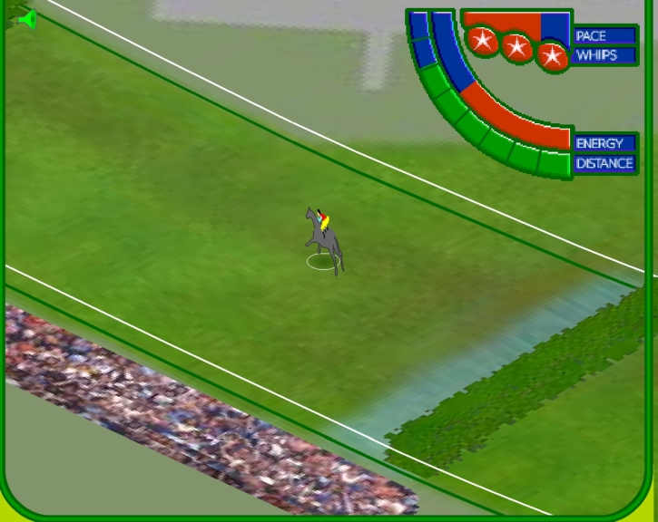 Course cheval jeu