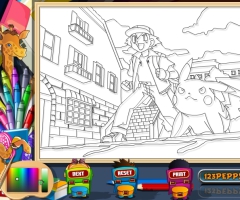 Jeu coloriage Pokemon