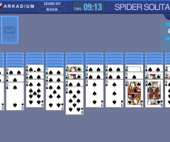 Solitaire jeu