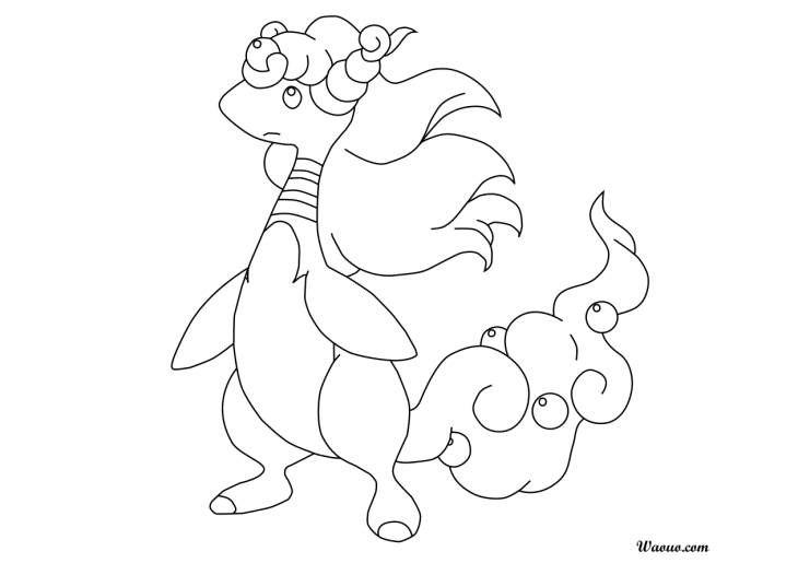 Coloring Mega-Ampharos