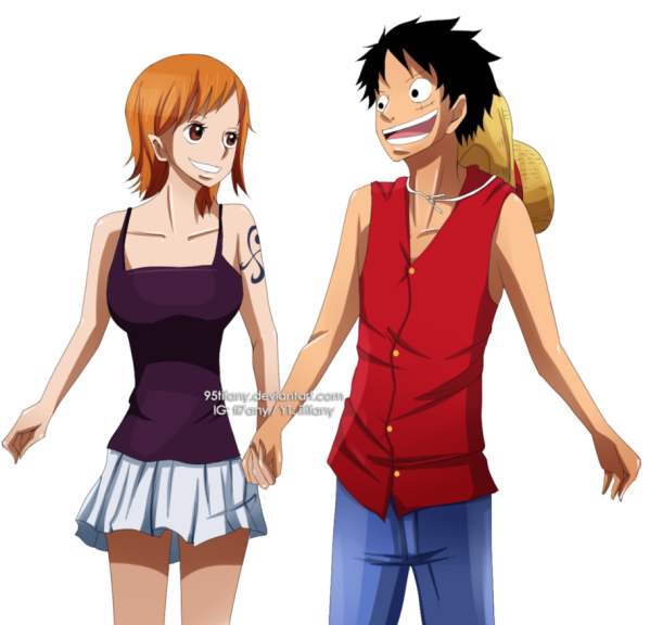 Luffy et Nami