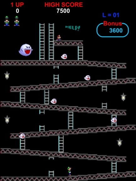 Luigi sauve Mario
