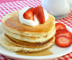 Pancake fraise