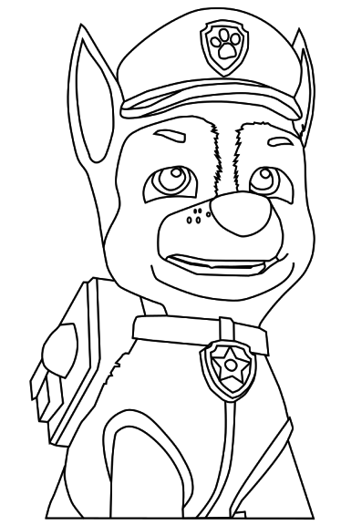 Paw Patrol coloring page