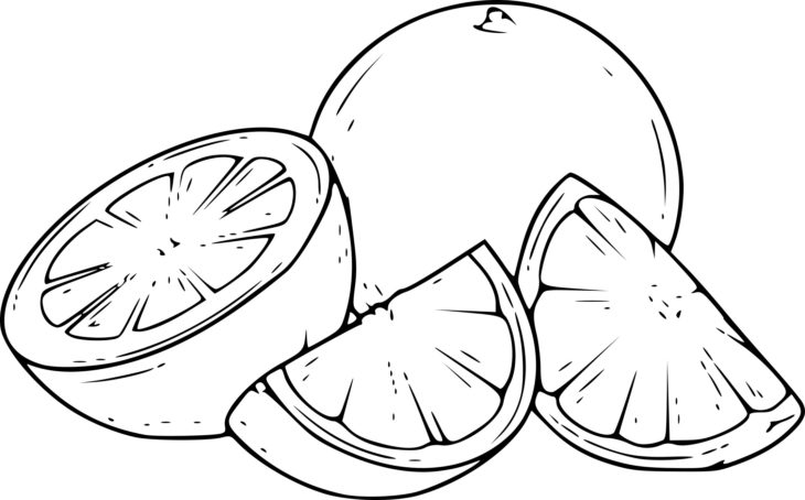 Clementine coloring page