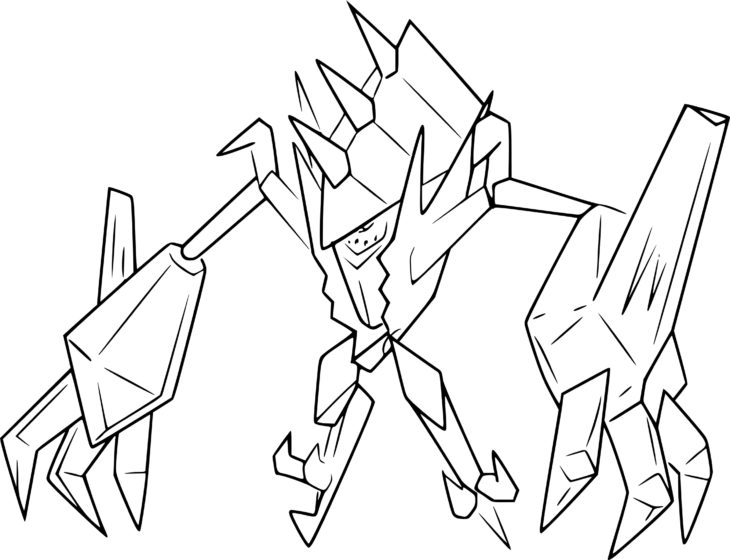 Coloriage Necrozma