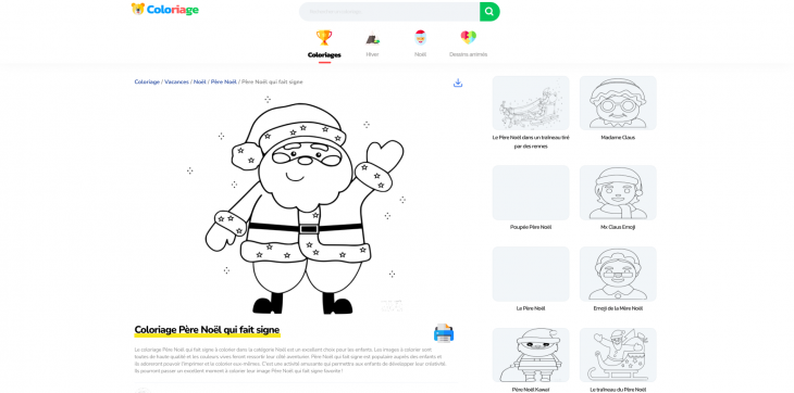 Coloriage sur Gaambo