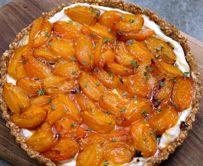 Tarte abricots été