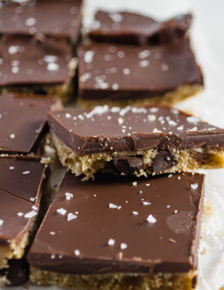 Barre d'avoine chocolat sans cuisson