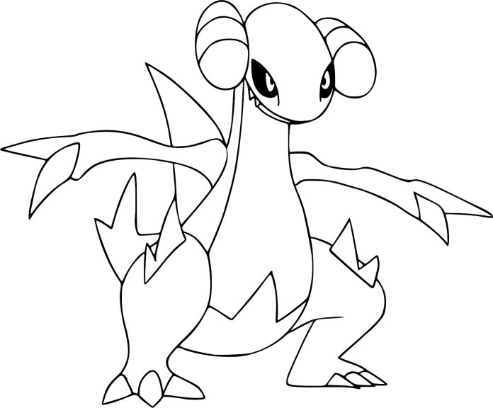 Dibujo de Pokémon para colorear