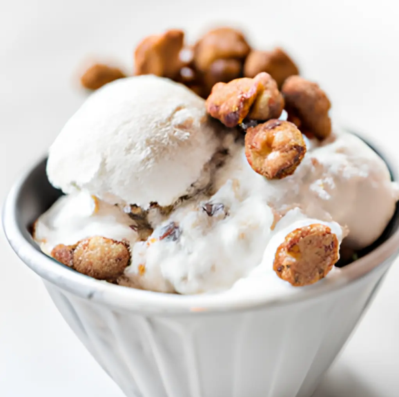 Glace Crémeuse au Lait d'Amande