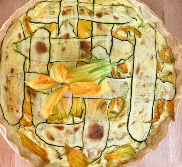 Tarte courgette