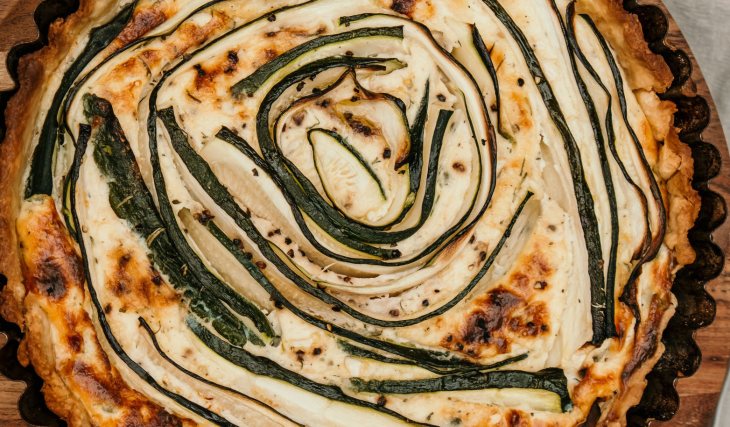 Tarte aux courgettes