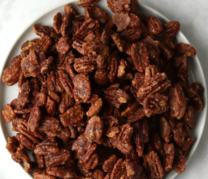 Candied pecans