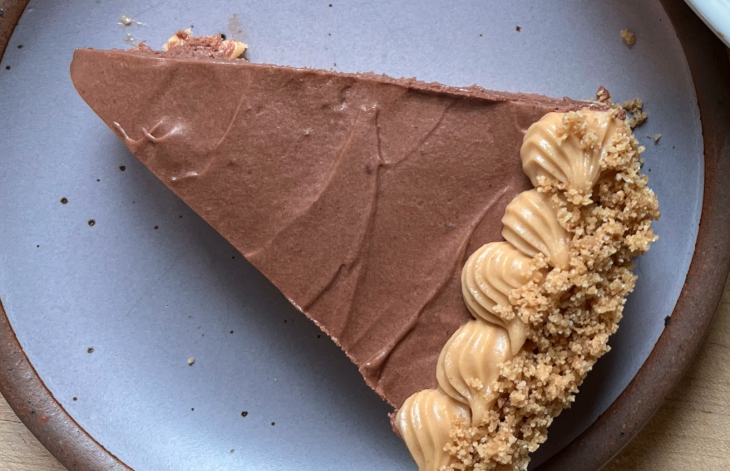 Tarte au chocolat et beurre de cacahuète