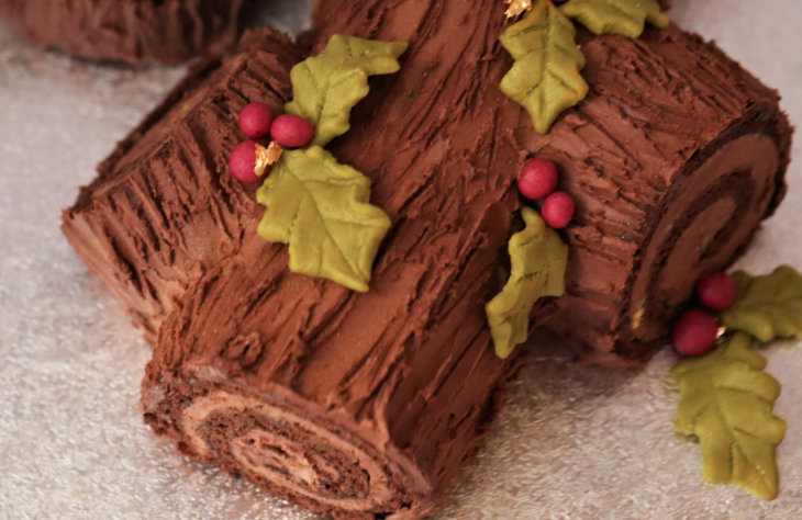 Christmas rocks cake