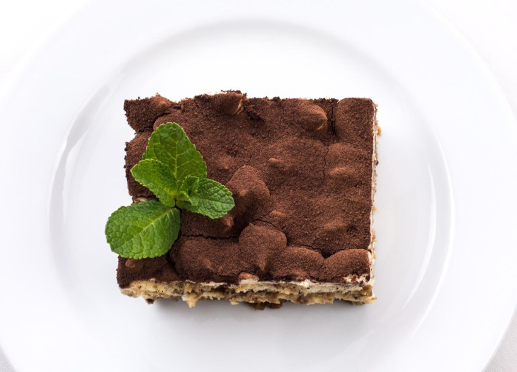 Café gelado tiramisu